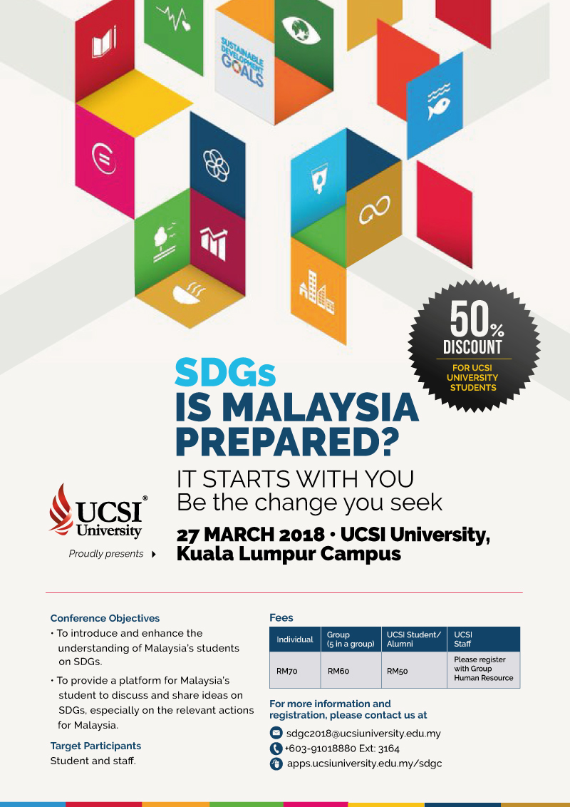 SDG CONFERENCE 2018 – IS MALAYSIA PREPARED?