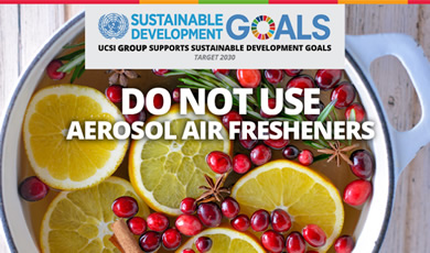 Week 22: Do Not Use Aerosol Air Freshners