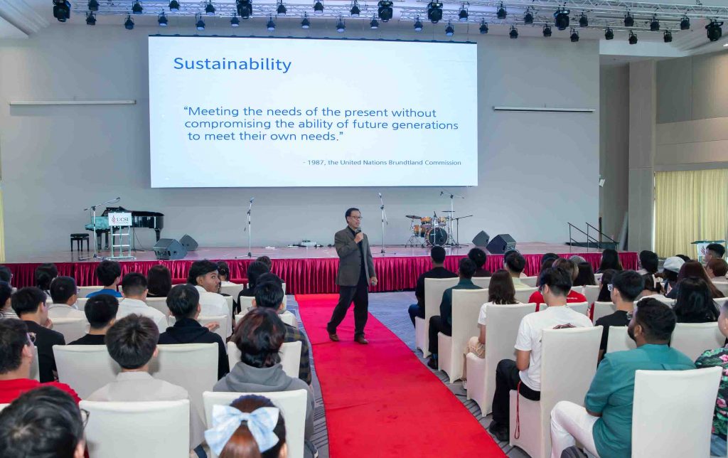 Introduction to Sustainability and SDG at September Orientation 2024