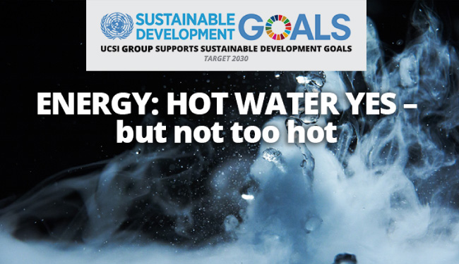 Week 49: Energy: Hot Water Yes – but not too hot