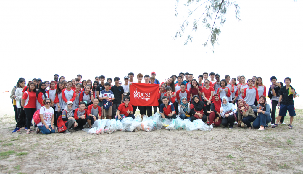 UCSI College Beach Clean-Up 2019