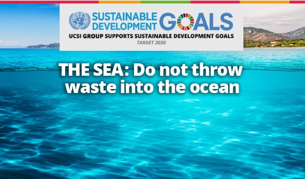 Week 52: The Sea: Do not throw waste into the ocean