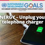 Week 3: ENERGY – Unplug your telephone charger
