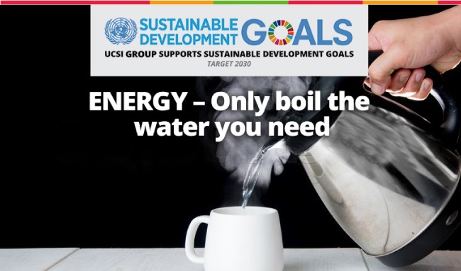 Week 8: Energy – Only boil the water you need