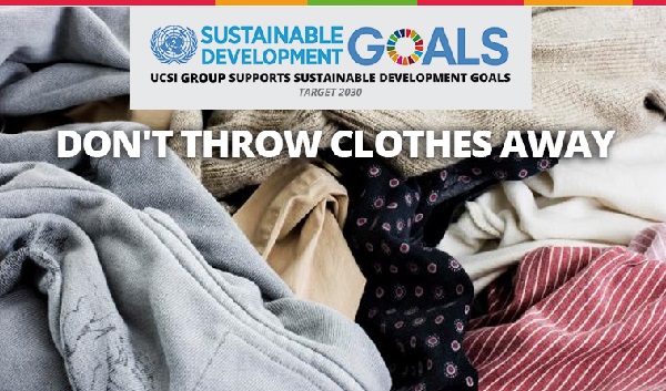 Week 13: Don’t throw clothes away