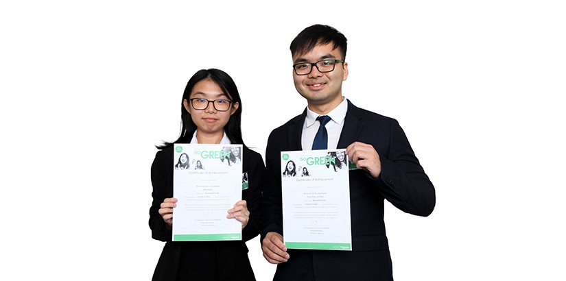 UCSI Students Selected As Top 5 Country Finalists in Schneider Go Green Competition