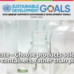 Week 51: Waste – Choose Products Sold In Glass Containers, Rather Than Plastic