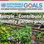 Week 5: Lifestyle – Contribute To Community Garden Projects