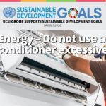 Week 24 : Energy- Do Not Use Air Conditioner Excessively
