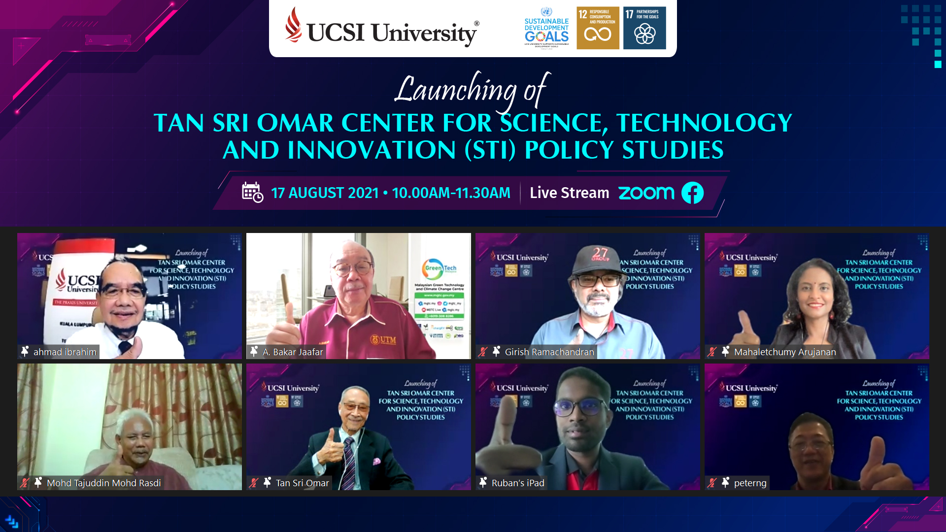 UCSI launches Tan Sri Omar Abdul Rahman Centre for STI