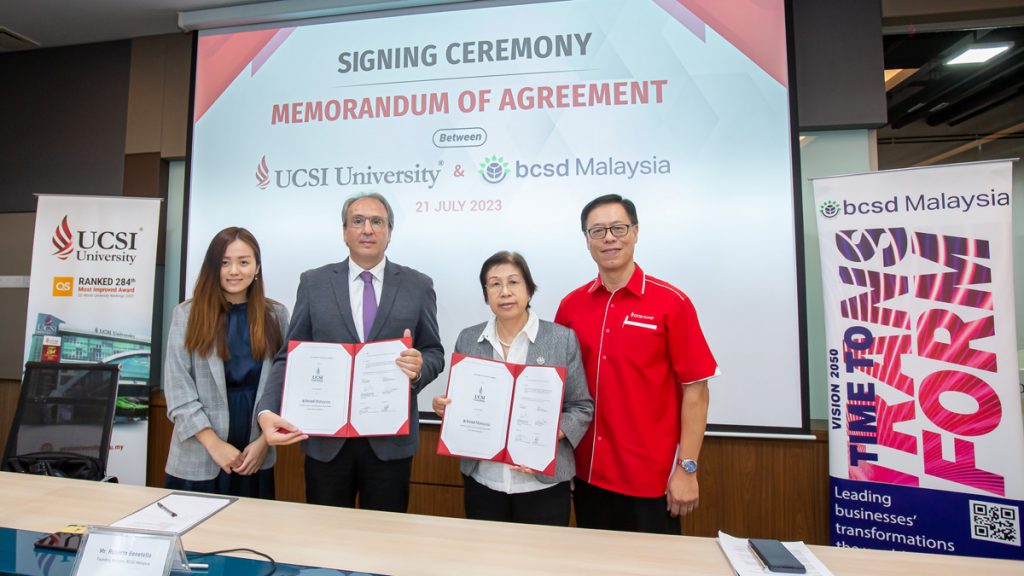 UCSI University collaborates with BCSD Malaysia on ESG initiatives
