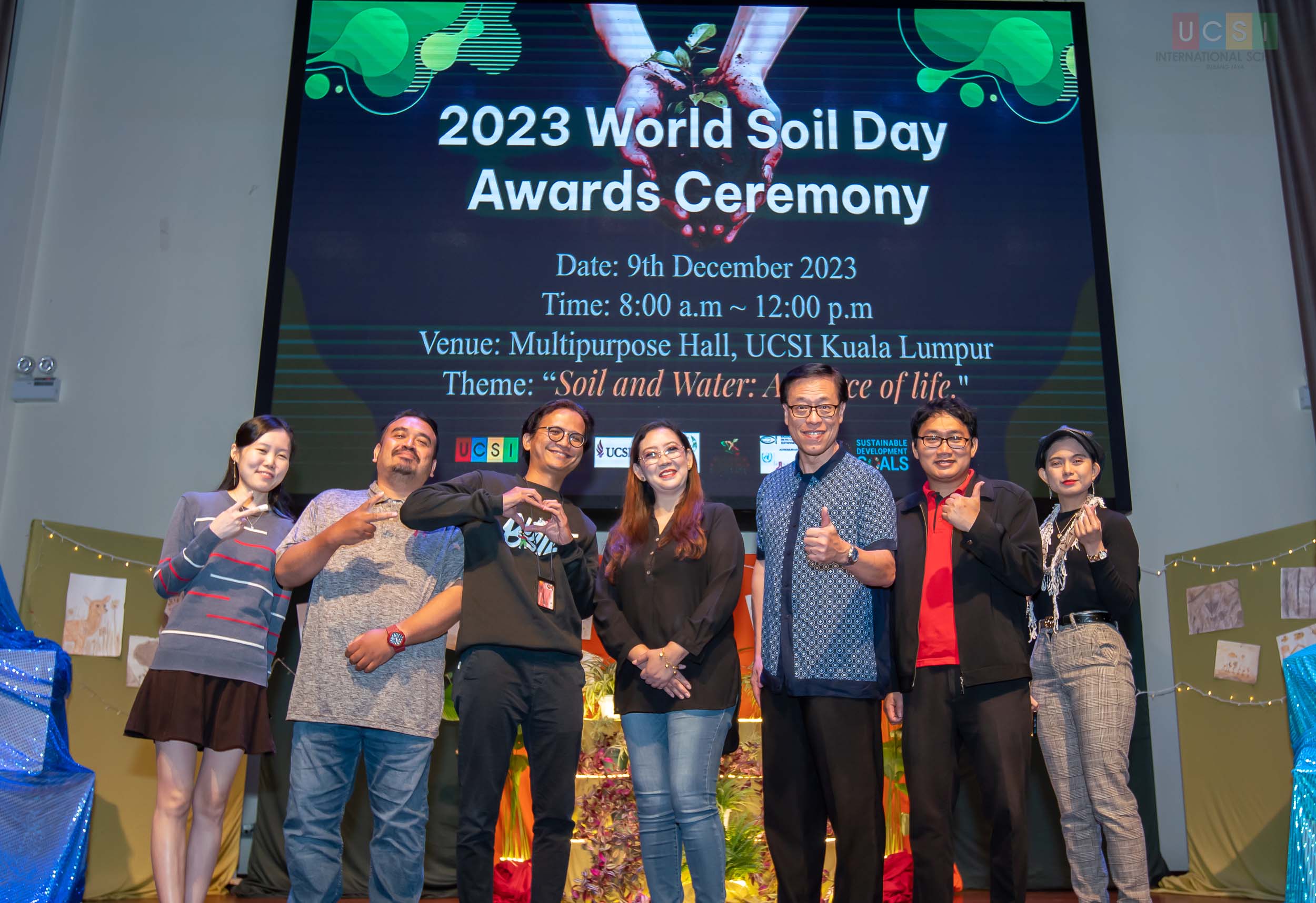 UCSI University staff contributed at the 2023 UCSI School World Soil Day