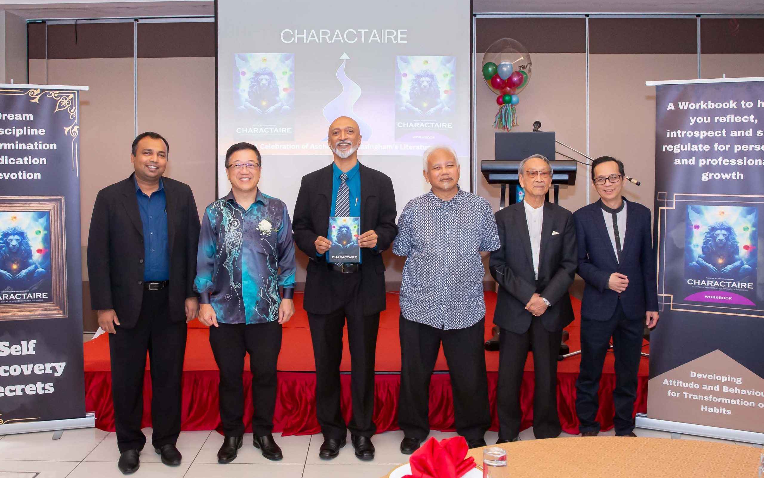 Charactaire Book Launch at Le Quadri Hotel, UCSI University