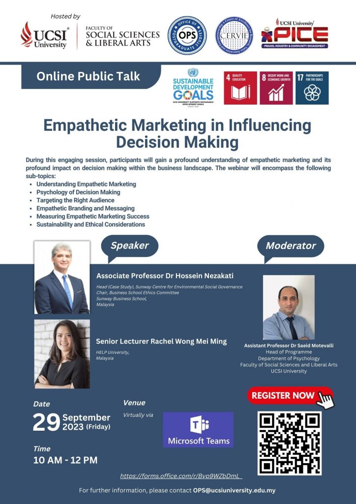 Empathetic Marketing in Influencing Decision Making
