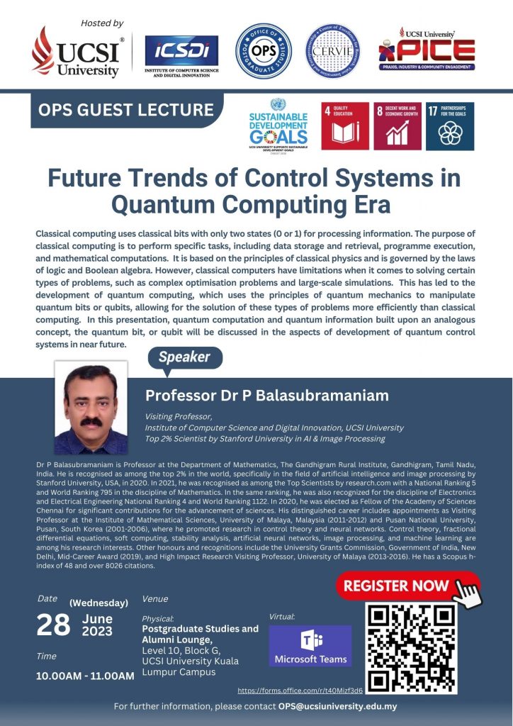 Future Trends of Control Systems in Quantum Computing Era