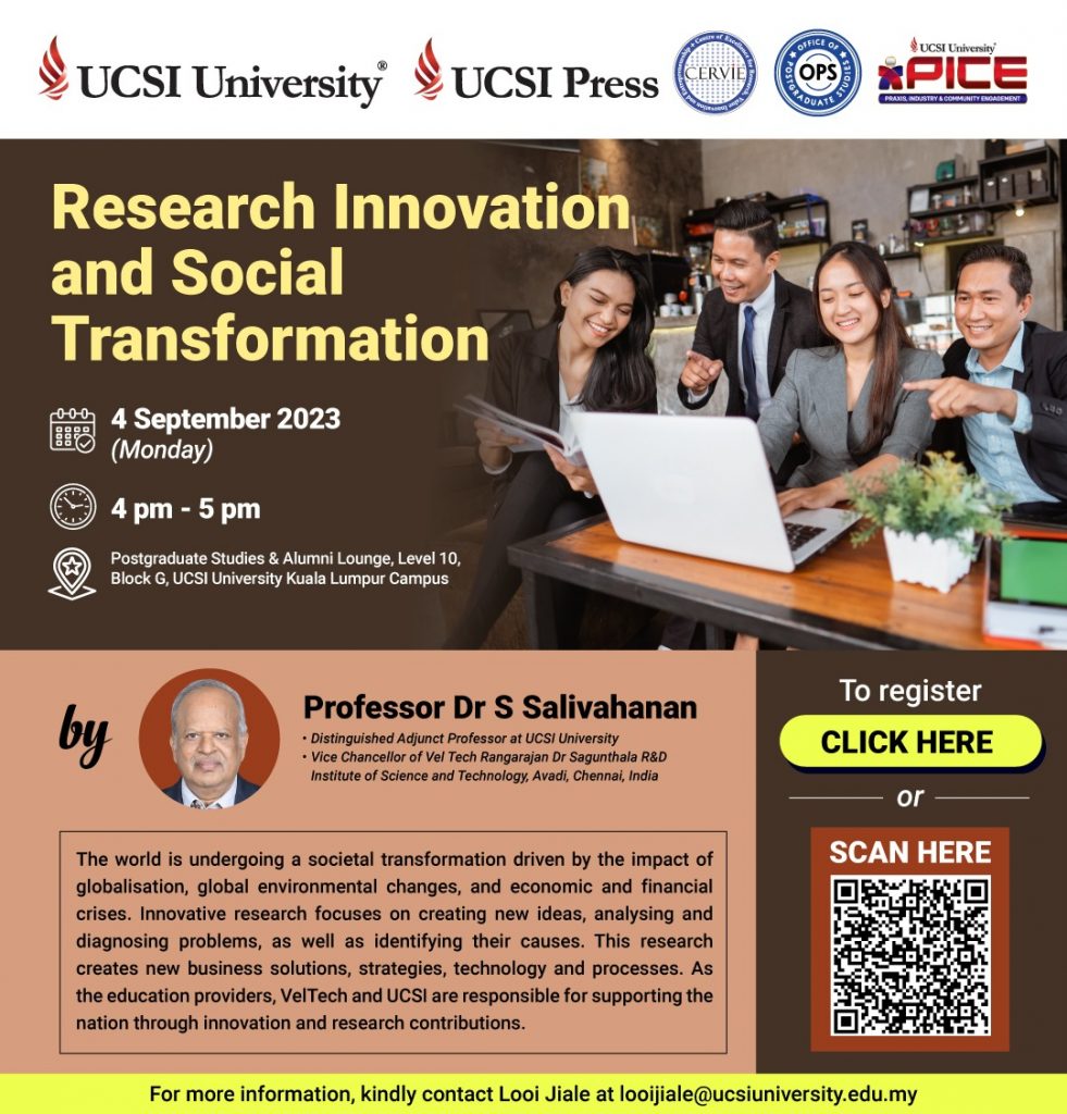 Research Innovation and Social Transformation