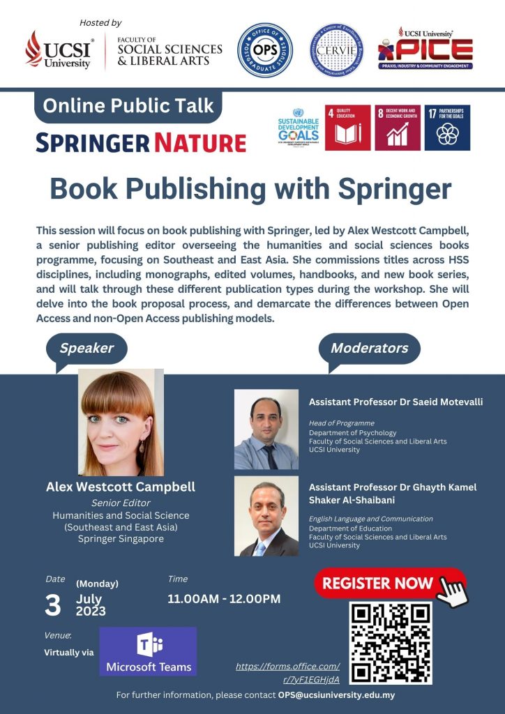 Book Publishing with Springer