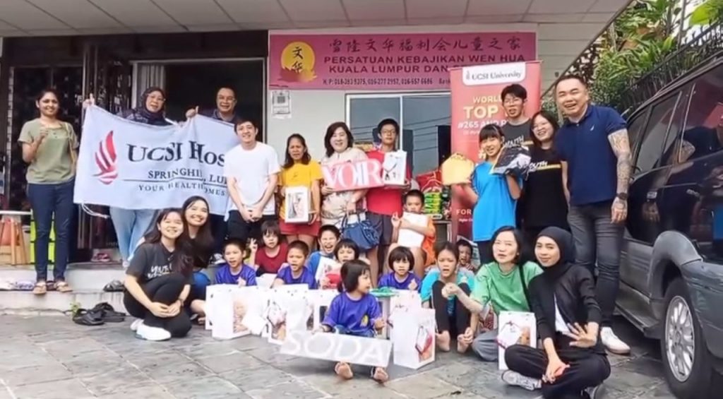Voir X UCSI Care Christmas: Charity Teddy Bears Funding Handover and Luncheon at Persatuan Wen Hua Children home