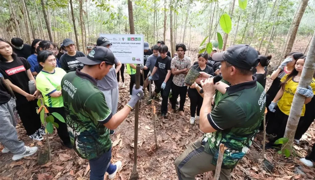 UCSI Students Plant 603 Native Saplings at Sabal Forest Reserve